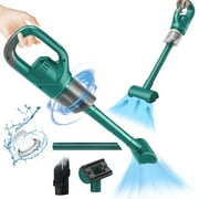 Uiz Merueh Portable Car Vacuum Handheld Car Vacuum Cleaner Rechargeable Lightweight Small Lightweight Hand Car Vacuum Rechargeable for Pet Hair, Home, Office